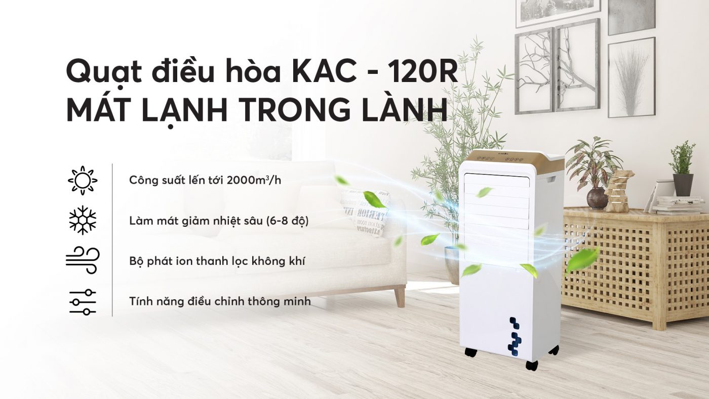 Quạt điều hòa Karofi KAC-120R
