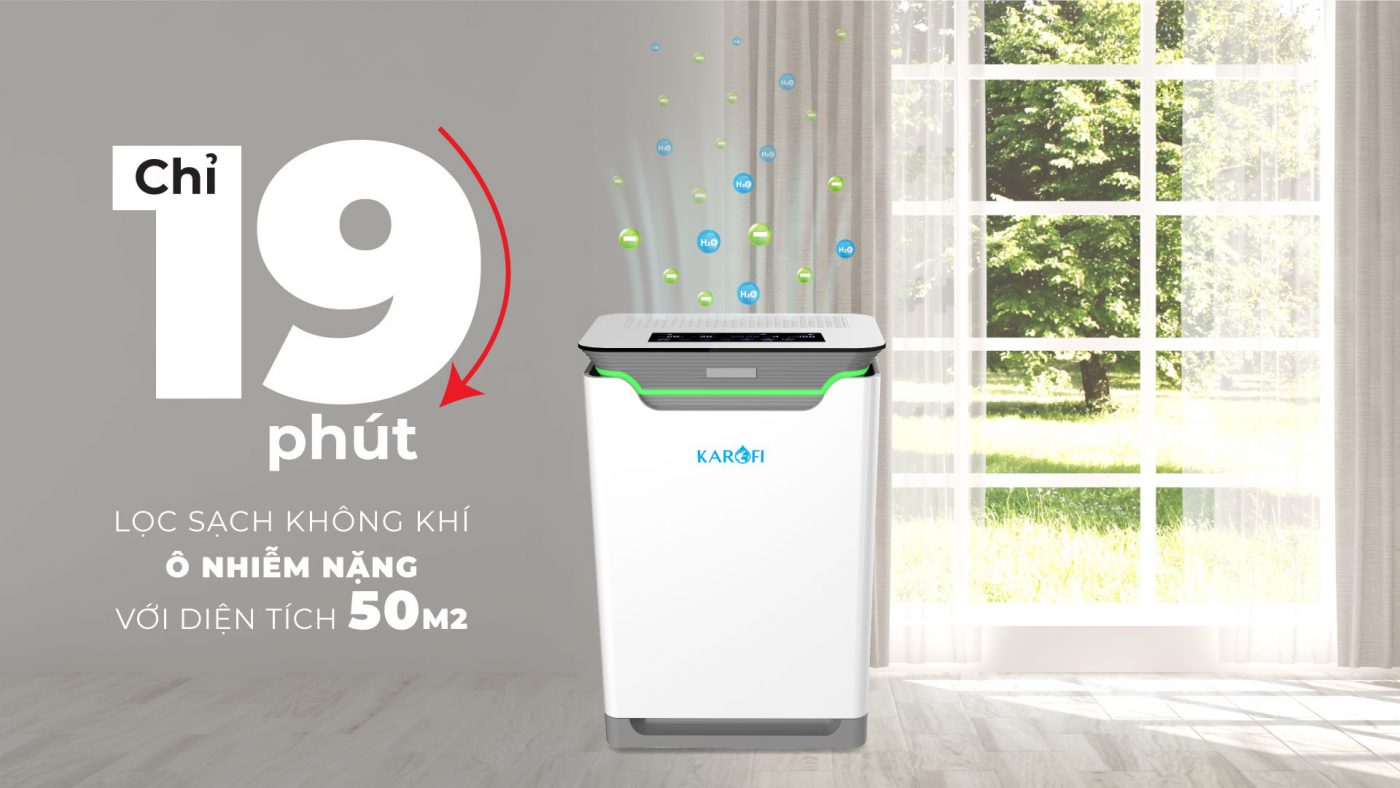 MÁY LỌC KHÔNG KHÍ KAROFI KAP-317