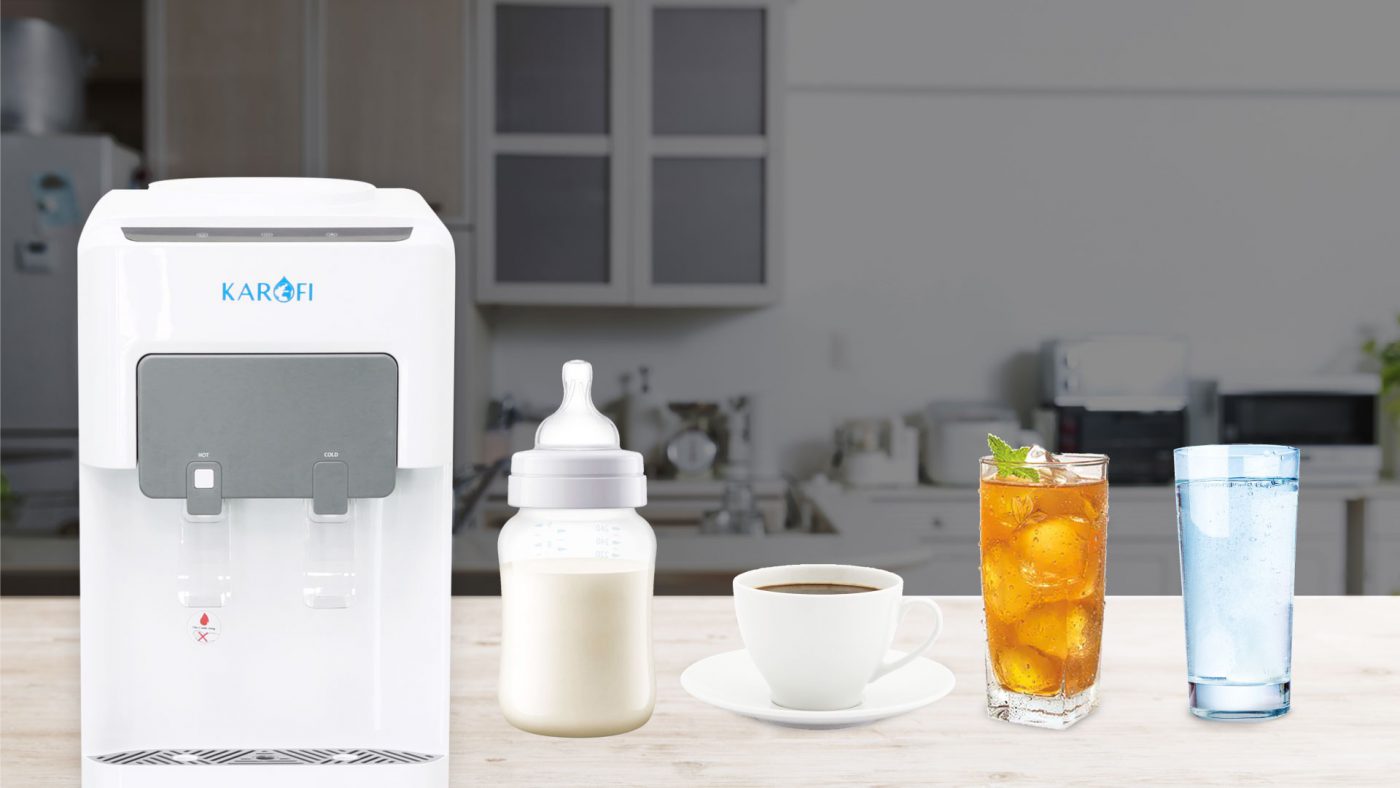 Cây nước nóng lạnh Karofi HC16 úp bình