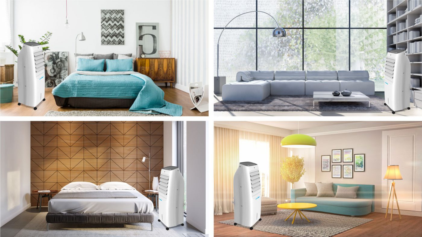 QUẠT ĐIỀU HÒA KAROFI KAC-18R