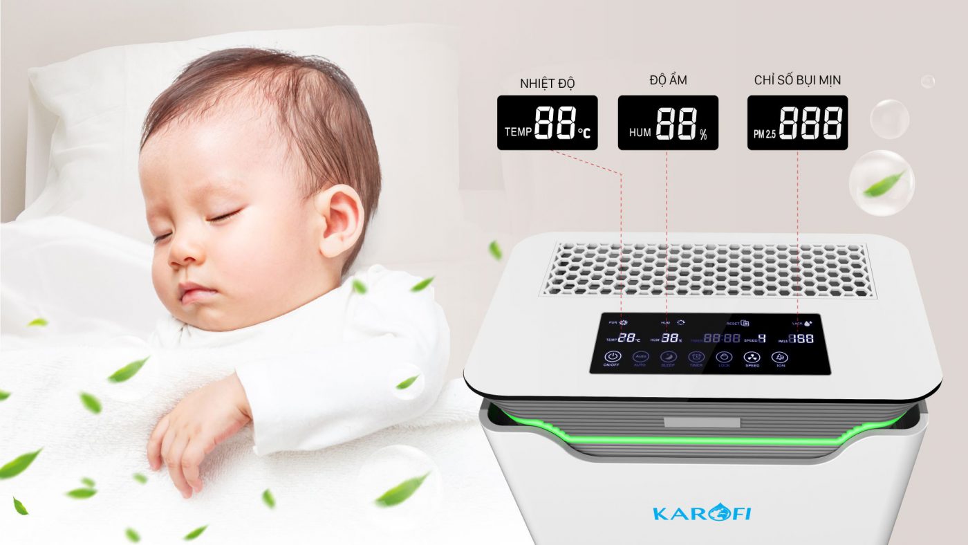 MÁY LỌC KHÔNG KHÍ KAROFI KAP-317