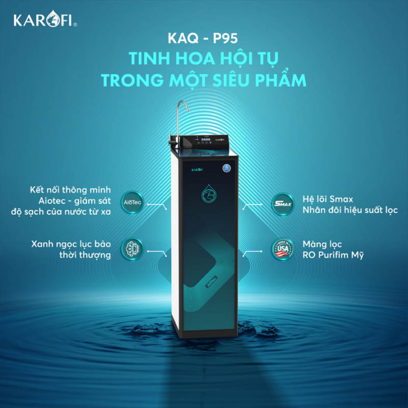 máy lọc nước tủ đứng karofi