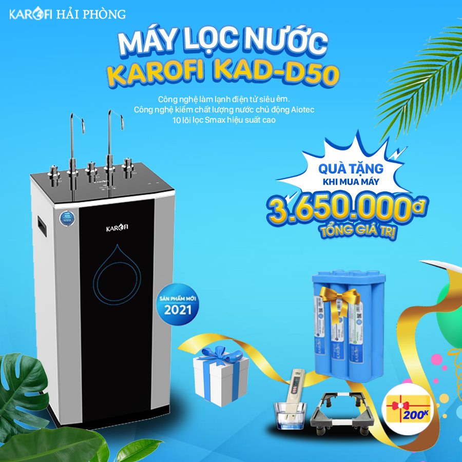 máy lọc nước karofi KAD-D50