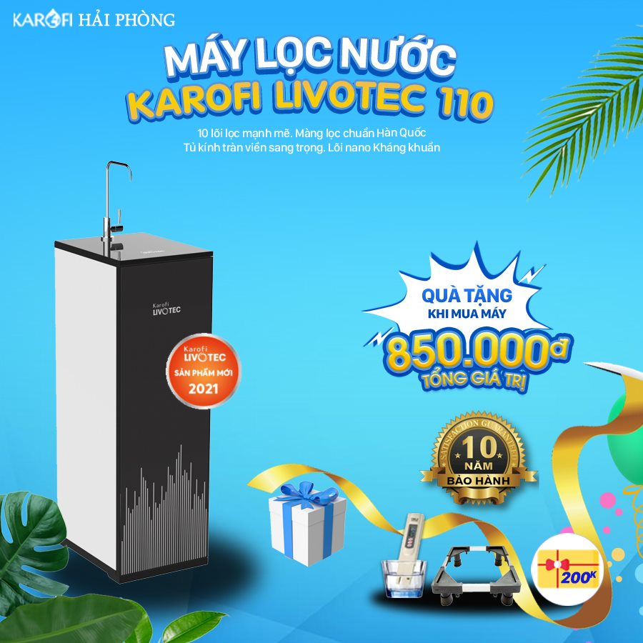 MÁY LỌC NƯỚC LIVOTEC 110