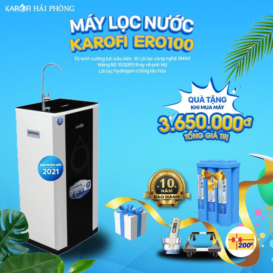 máy lọc nước Ero-100
