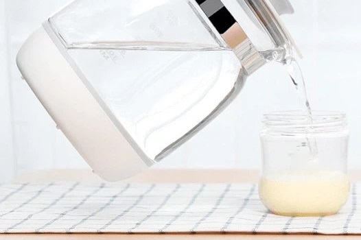 nước đun sôi để nguội