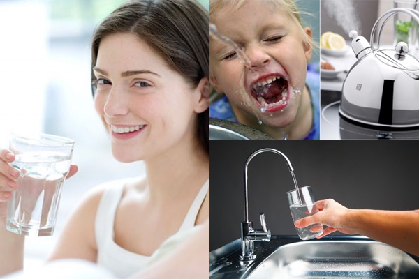 nước qua máy lọc