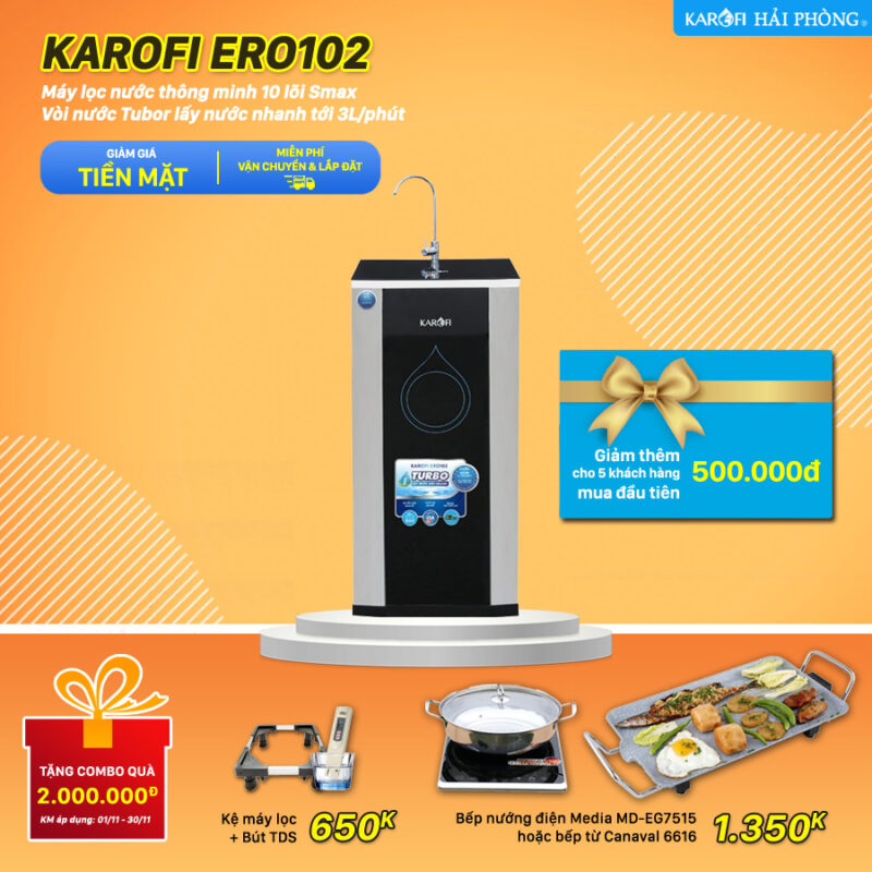 Karofi ERO102 - khuyến mãi tháng 11