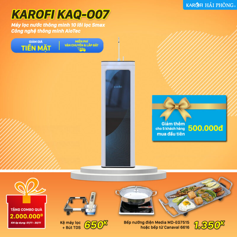 Karofi KAQ-O07 - khuyến mãi tháng 11