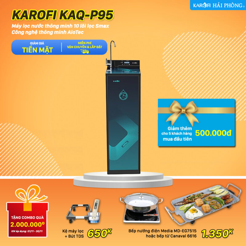 Karofi KAQ-P95 - khuyến mãi tháng 11