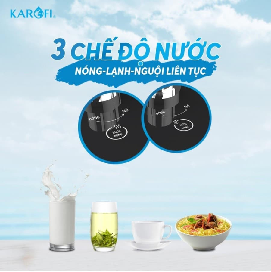 ba chế độ nóng lạnh