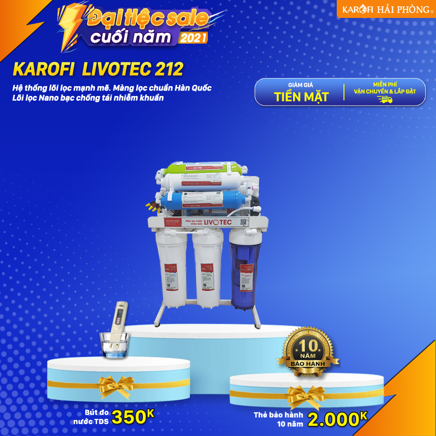 chương trình khuyến mãi t12 - LIVOTEC 212