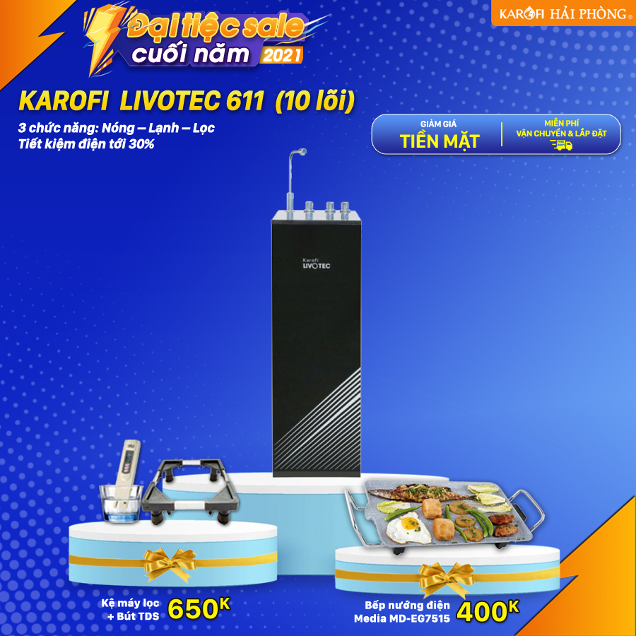 chương trình khuyến mãi t12 - LIVOTEC 611