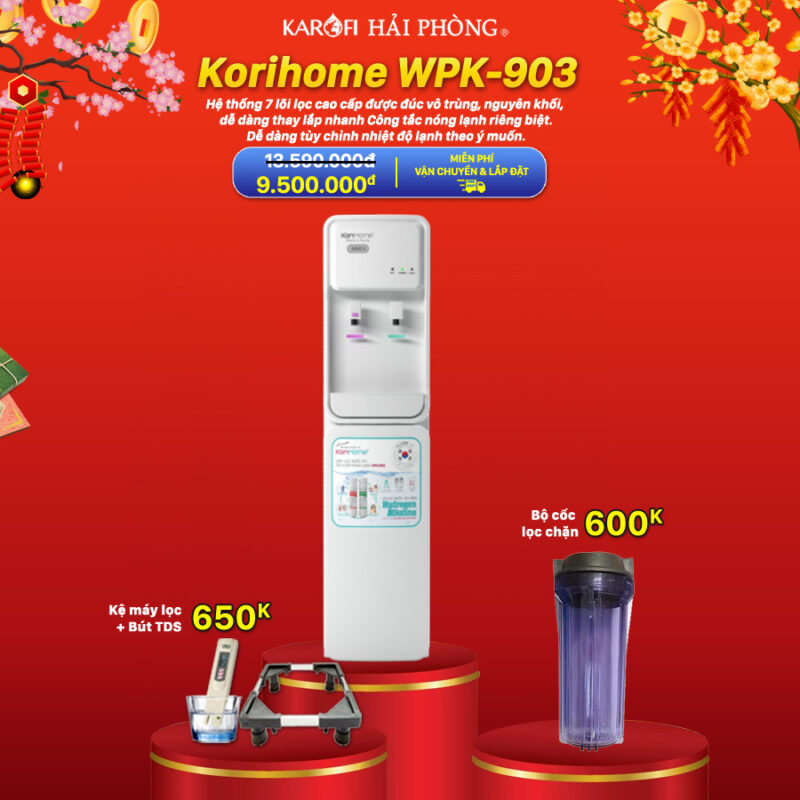 MÁY LỌC NƯỚC CAO CẤP KORIHOME WPK-903
