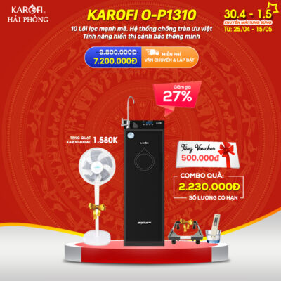 khuyến mãi O-P1310 karofi hải phòng 30/4 - 1/5