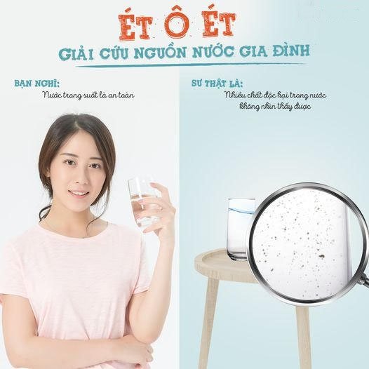 nguồn nước sinh hoạt trong gia đình