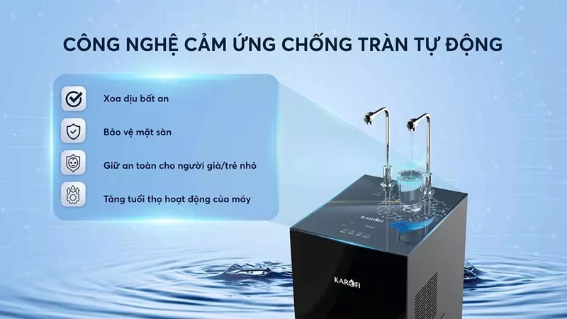 cảm ứng chống tràn 