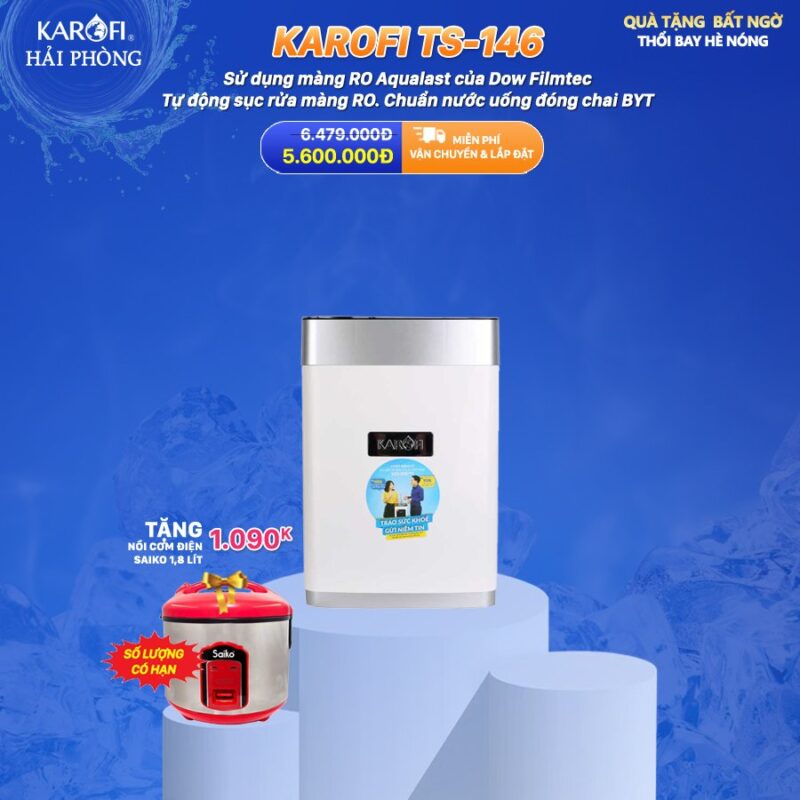 Máy Lọc Nước Karofi TS146 6 Lõi