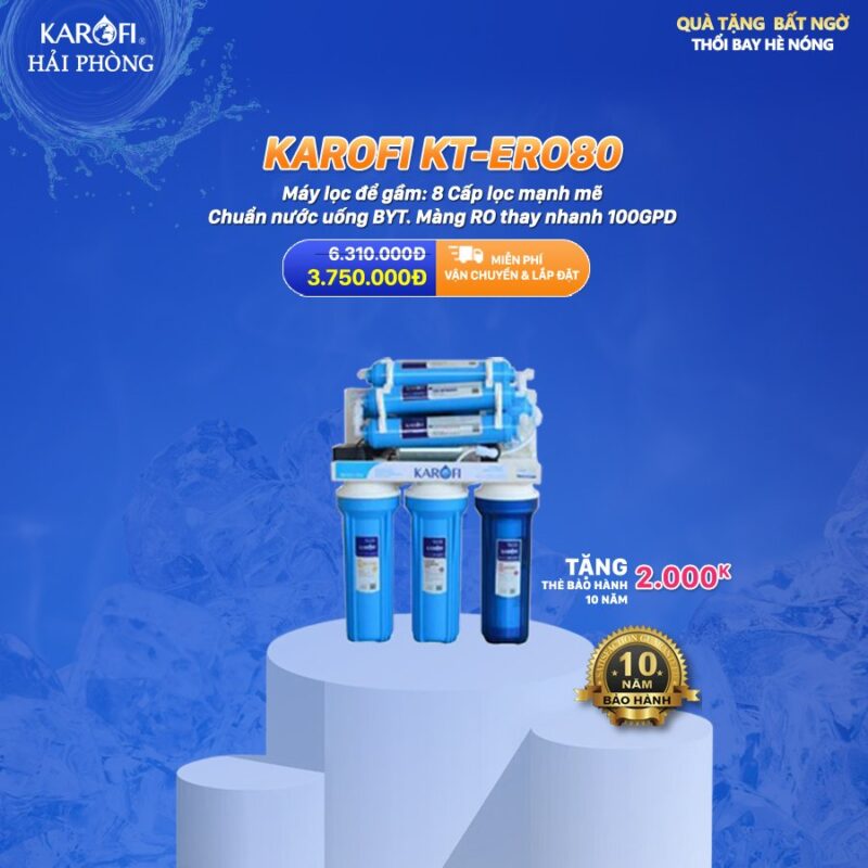 Máy lọc nước Karofi eRO