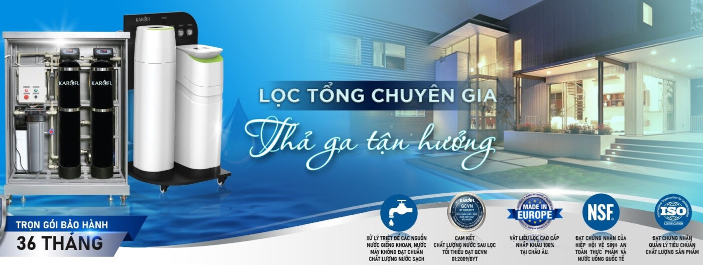 bộ máy lọc nước đầu nguồn