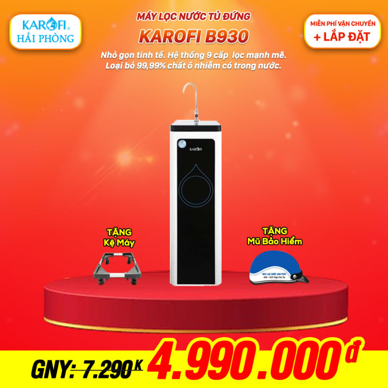 Máy lọc nước RO Karofi B930