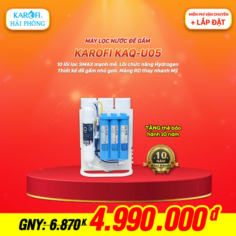 Máy lọc nước Karofi KAQ-U05