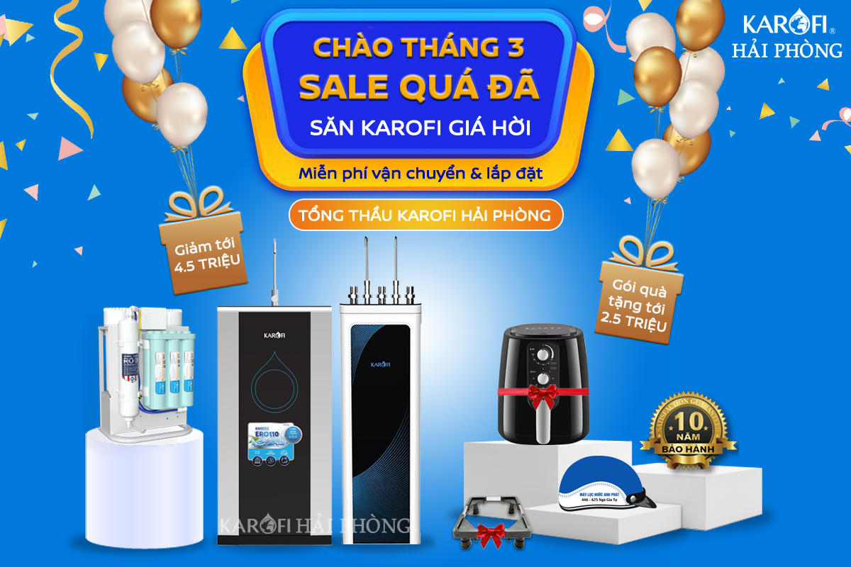 Khuyen Mai Karofi Hai Phong thang 3 2023