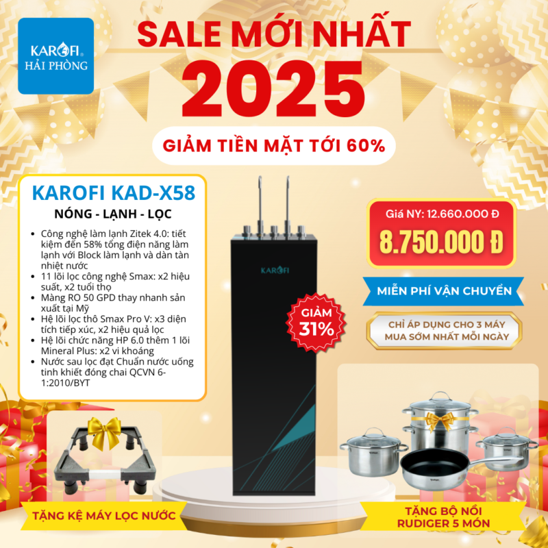 KAROFI KAD-X58 - Karofi Hải Phòng Sale 2025