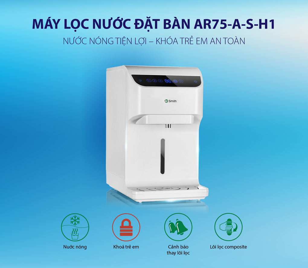 Máy Lọc Nước A. O. Smith AR75-A-S-H1