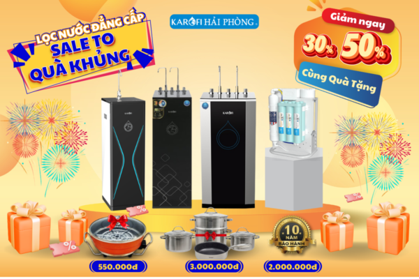 khuyến mãi máy lọc nước
