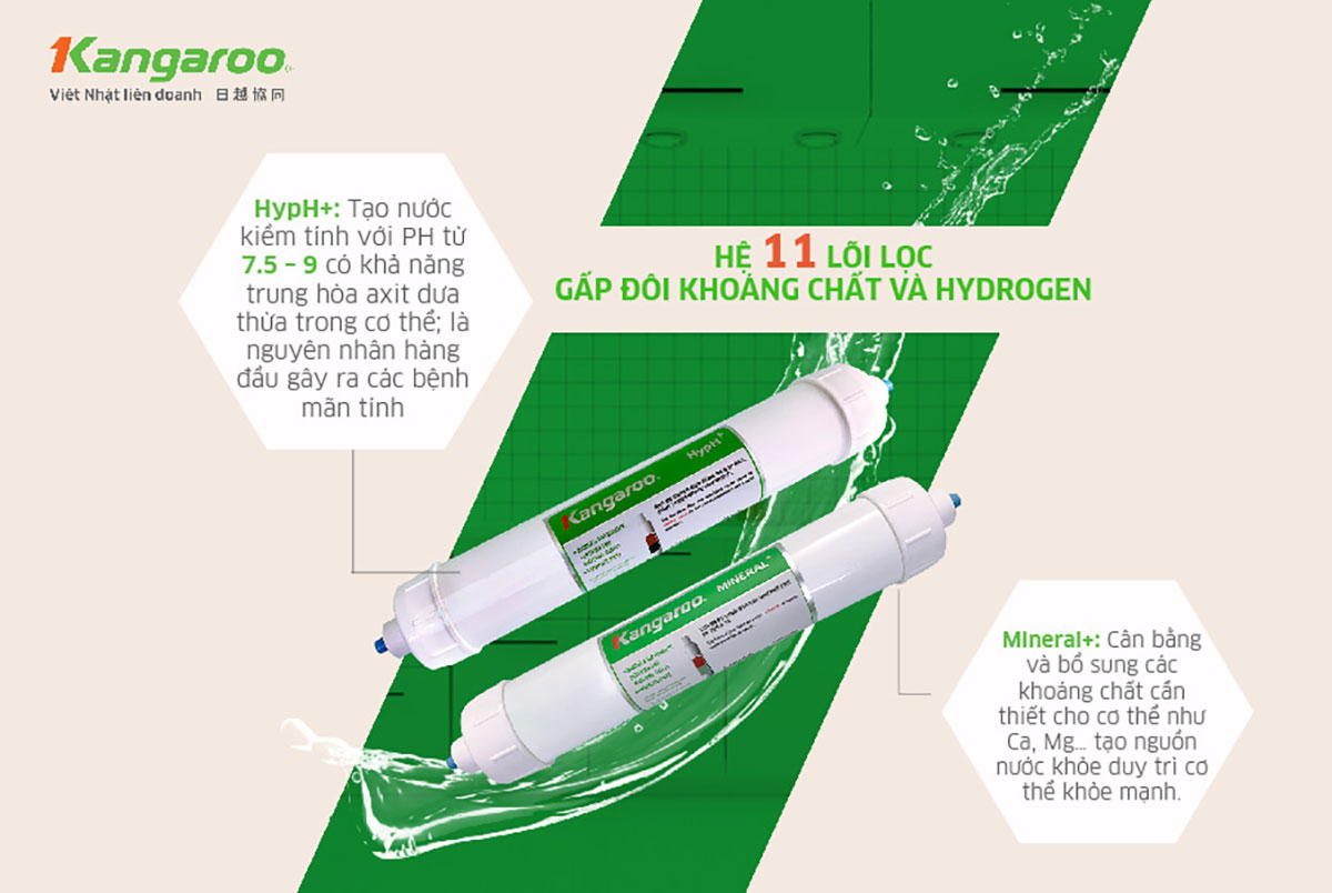 Máy lọc nước Kangaroo Hydrogen KG100HC3