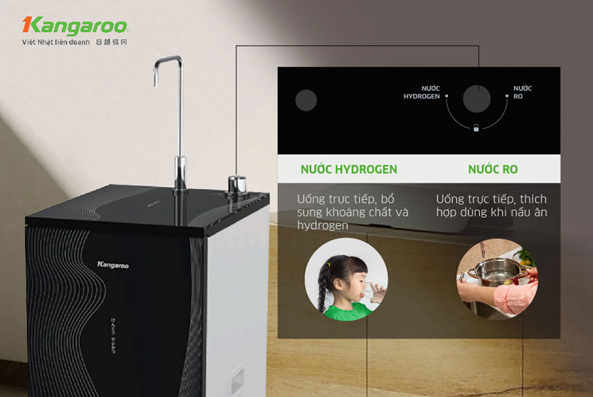 Máy lọc nước Kangaroo Hydrogen KG100HC3