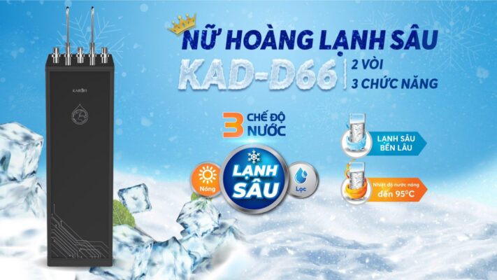Máy lọc nước nóng lạnh KAD-D66