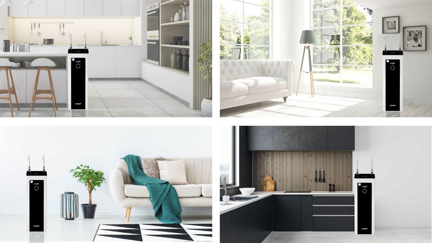 vị trí lắp máy lọc nước