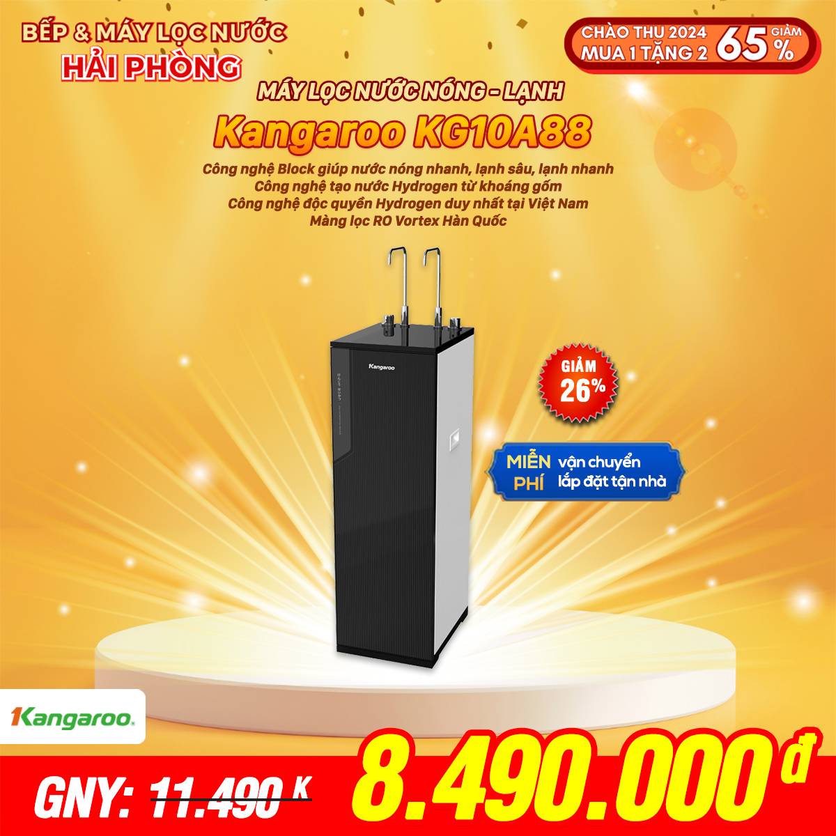 Máy lọc nước Kangaroo-KG10A88