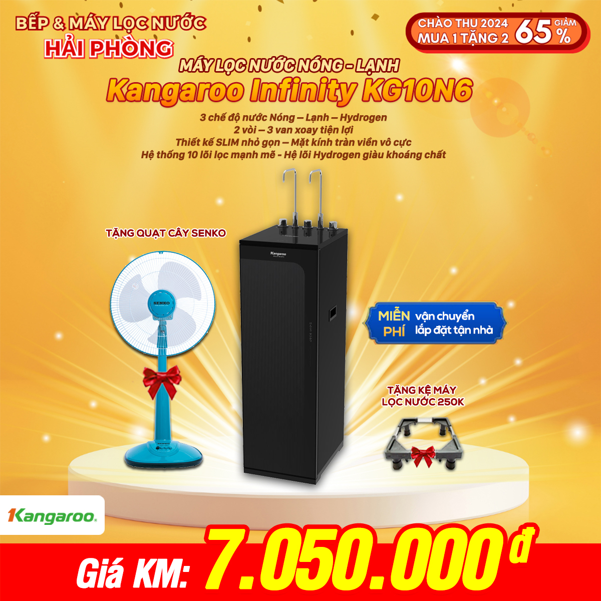 Máy lọc nước Kangaroo-KG10N6