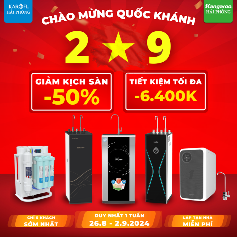 Khuyến mãi Karofi Hải Phòng