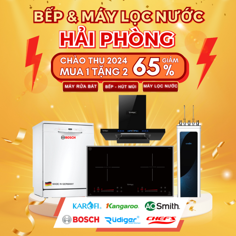 Khuyến mãi Bếp Karofi HP tháng 8 2024