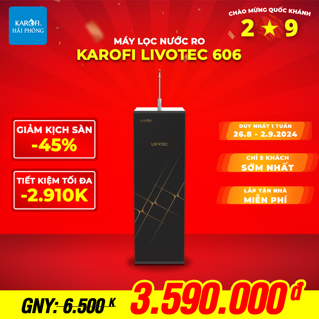 Karofi Hải Phòng Ưu Đãi 2.9.2024 - Sản phẩm Karofi