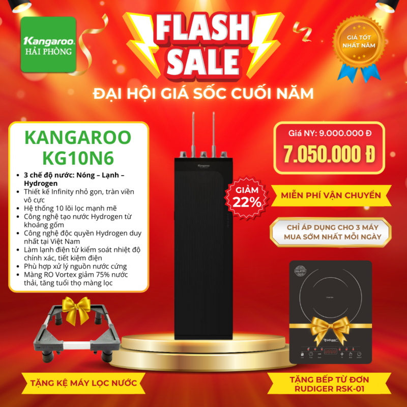 KANGAROO KG10N6 - Đại hội SALE cuối năm Karofi Hải Phòng