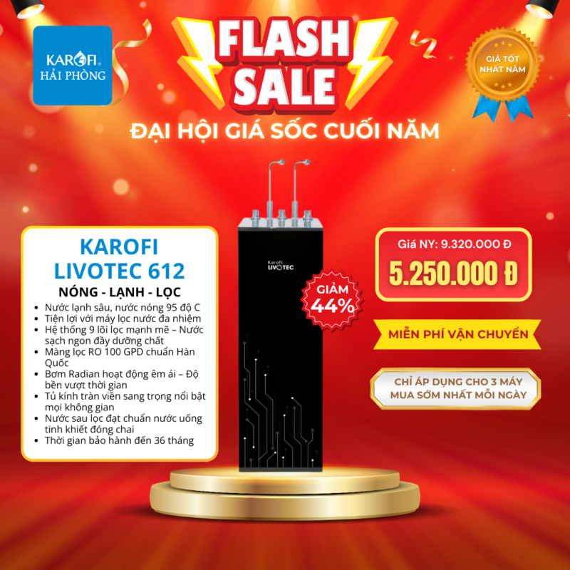 Karofi Livotec 612 Đại hội SALE cuối năm Karofi Hải Phòng (2)