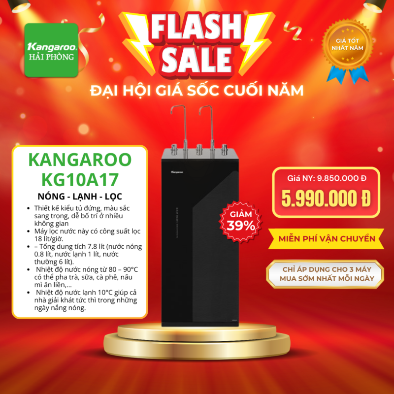 Kangaroo KG10A17 - Đại hội SALE cuối năm Karofi Hải Phòng