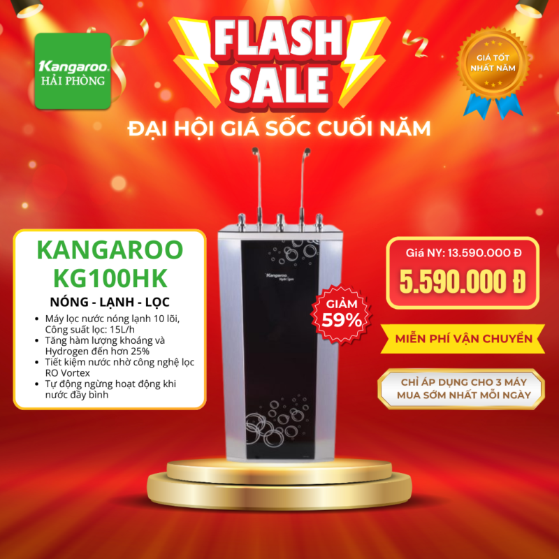 Kangaroo Kg100HK - Đại hội SALE cuối năm Karofi Hải Phòng