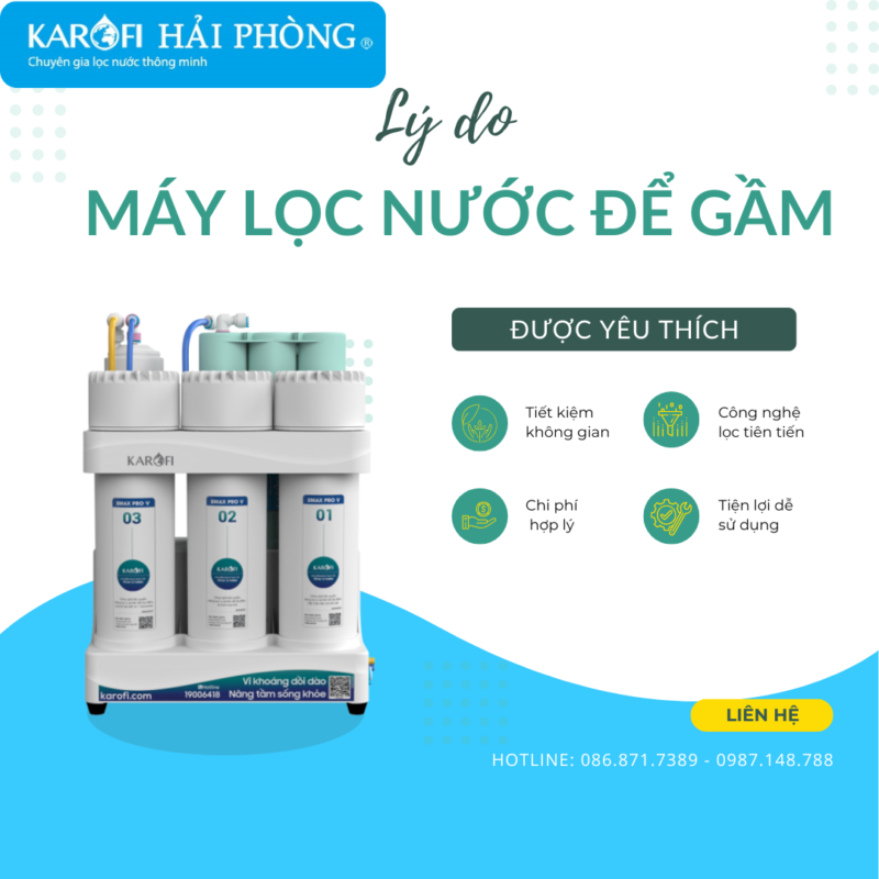 Máy lọc nước để gầm 1
