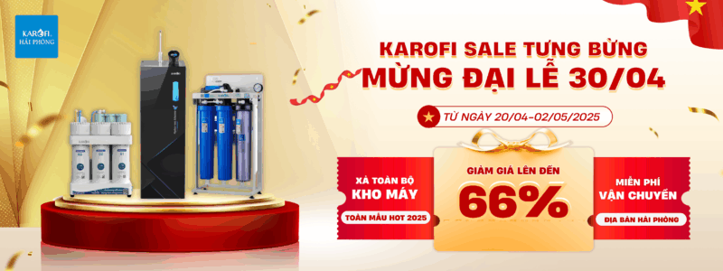 Slide Banner 30-4 Karofi Hải Phòng