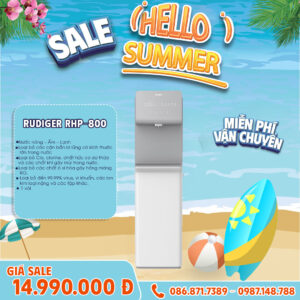 Máy lọc nước nóng lạnh RHP-800