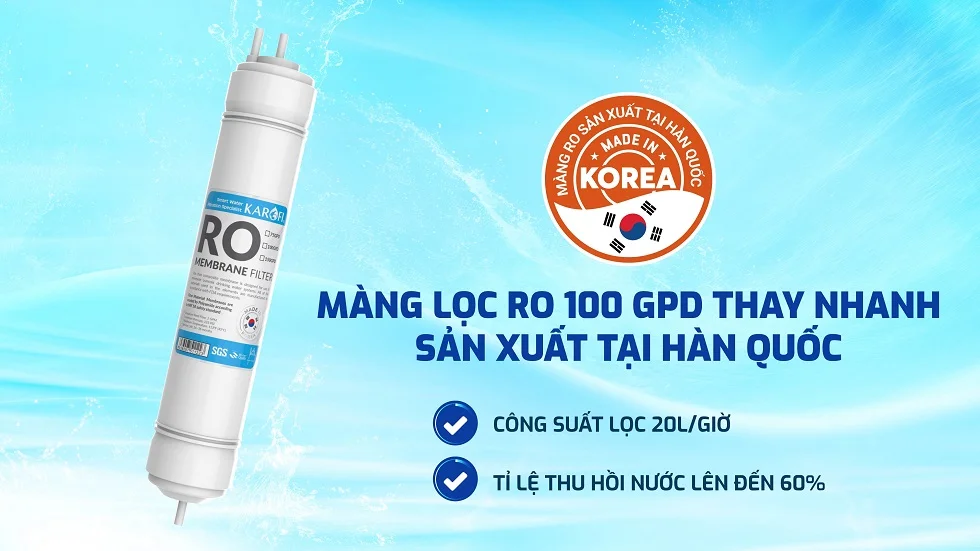 Máy lọc nước Karofi Livotec CL36