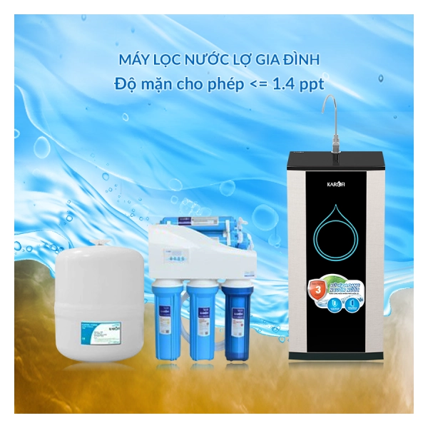 Hệ thống bộ Máy lọc nước phèn gia đình xử lý tốt NHẤT