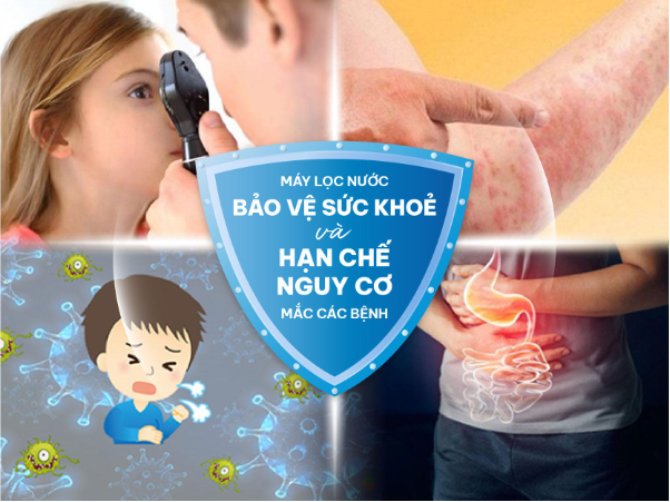 5 lợi ích bất ngờ của máy lọc nước đối với gia đình có con nhỏ