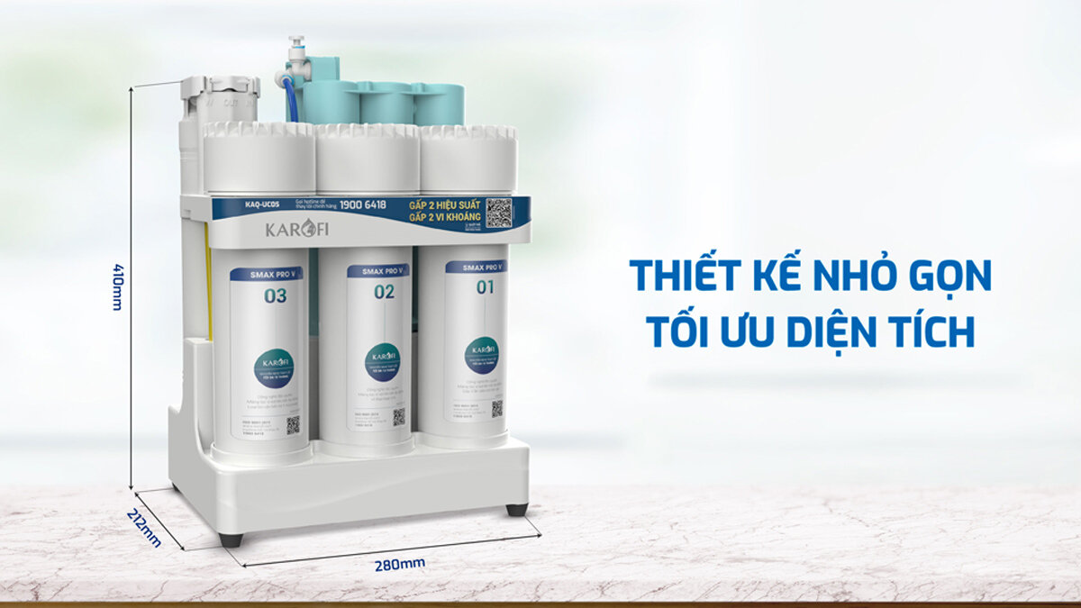 Máy lọc nước RO Karofi KAQ-UC05 nơi bán chính hãng giá rẻ nhất